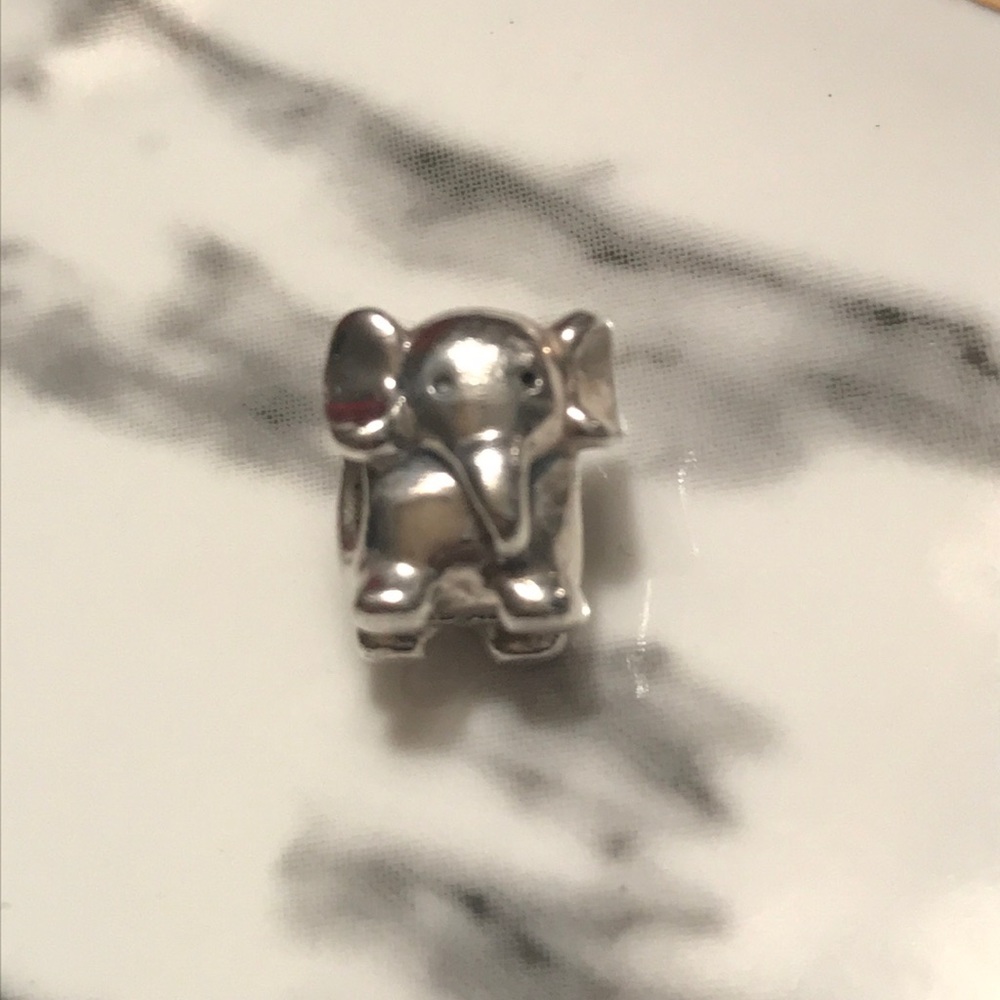 Authentic Sterling Silver Pandora Elephant Charm